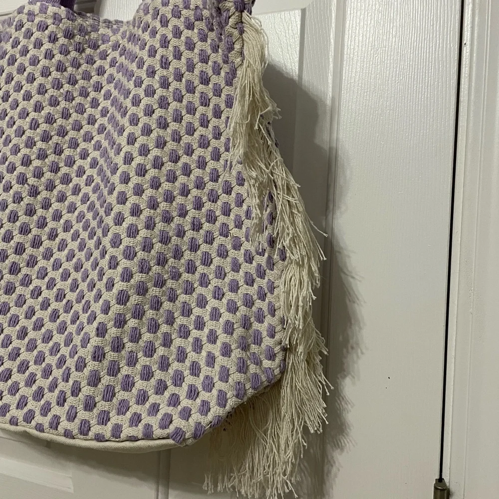Oversized Cotton tote bag